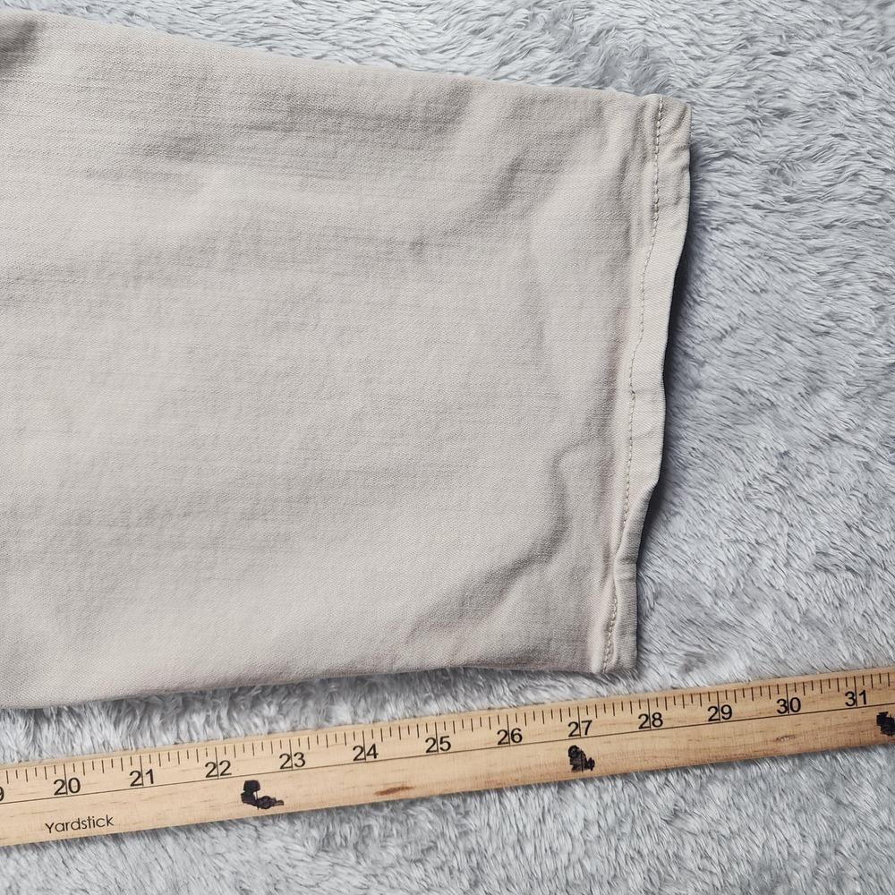 Mavi Pants Mens 36x28 Beige Chino Zach Straight Leg 5-Pocket Stretch Flat‎ Front - Picture 14 of 15